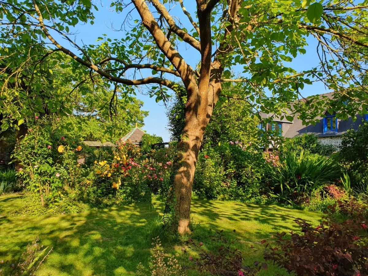 Maison En Pierre Dans Son Nid De Verdure Roz-Landrieux Экстерьер фото