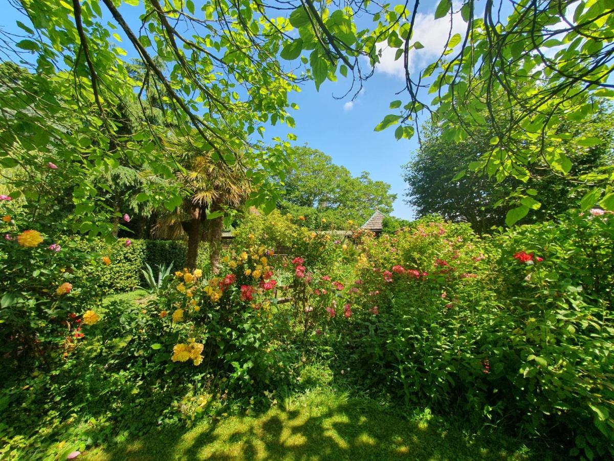 Maison En Pierre Dans Son Nid De Verdure Roz-Landrieux Экстерьер фото